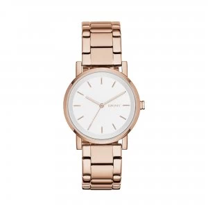 DKNY White And Rose 'Soho' Fashion Watch - NY2344