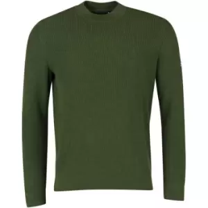 Barbour International Corser Crew Knitshirt - Green