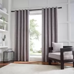 Eros Chenille Jacquard Weighted Curtains