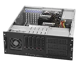 Supermicro SuperChassis 842TQC-668B Rack Black, Grey 668 W