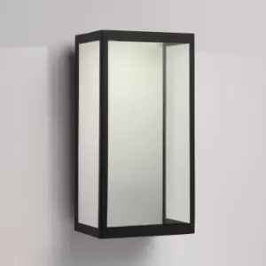 Puzzle LED 1 Light Outdoor Wall Light Black IP44