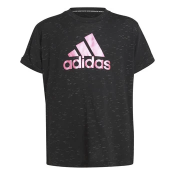 adidas MONICA Girls Childrens T shirt in Black / 4 years,4 / 5 years,11 / 12 years,13 / 14 years,6 / 7 years,7 / 8 years,9 / 10 years,8 / 9 ans,14 / 1