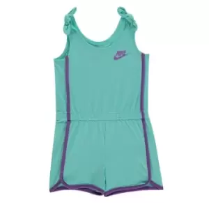 Nike Tie Strap Romper Suit Infant Girls - Green