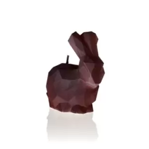 Small Rabbit Candle &ndash; Stone Brown