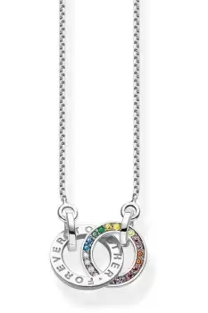 Ladies THOMAS SABO Together Ribbon Necklace KE1488-318-7-L55V