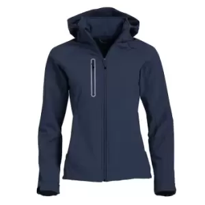 Clique Womens/Ladies Milford Soft Shell Jacket (XXL) (Dark Navy)