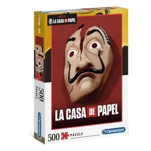 Money Heist Jigsaw Mask 500 Piece Puzzle