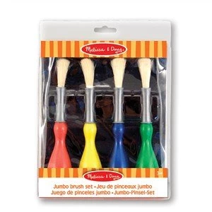 Melissa and Doug Jumbo Paint Brush Set 4 Pieces