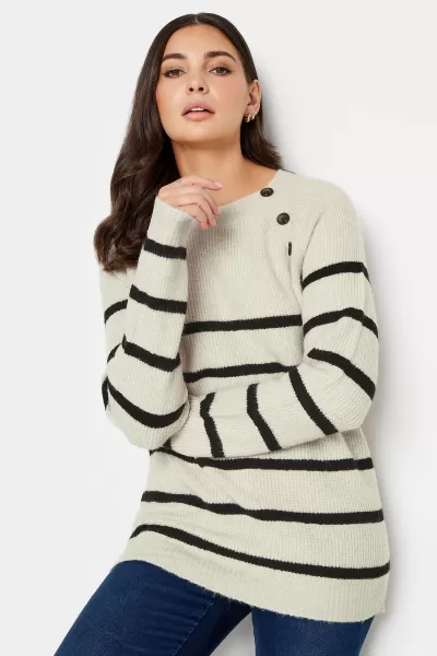 Tall Button Detail Jumper