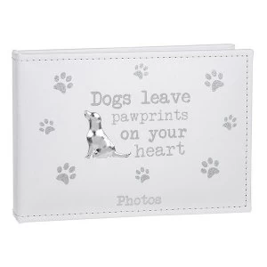 Dog Pawprint Album Small 6x4