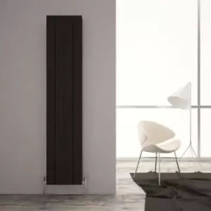 Carisa - Monza Vertical Double Aluminium Radiator 1800x375 5415 BTUs Textured Black