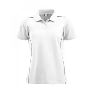 Clique Womens/Ladies New Alpena Polo Shirt (XL) (White)