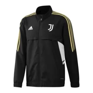 Juventus Football Track Top with Logo Print