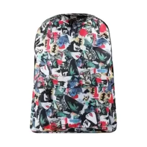 Batman Collage Backpack (One Size) (Multicoloured)