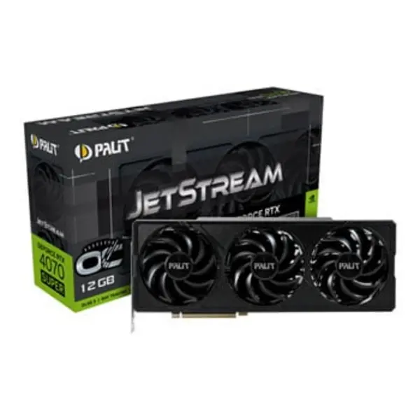 Palit GeForce RTX 4070 SUPER JetStream OC NVIDIA 12 GB GDDR6X