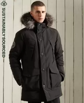 Superdry EVEREST PARKA mens Parka in Black - Sizes S,M