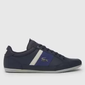 Lacoste Chaymon Trainers In Navy & White