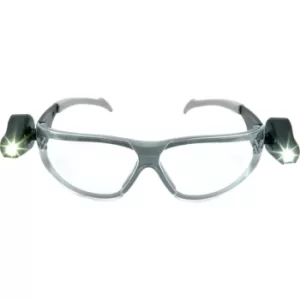 LED Light Clear Lens Vision Spectacles