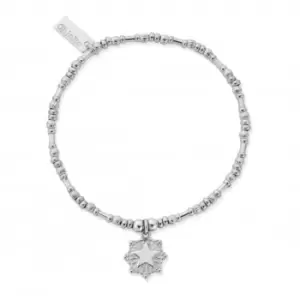 Personalised Pumpkin Raised Star Bracelet PSBPUMP3258