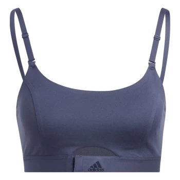 adidas Aeroimpact Luxe Training Light-Support Bra Womens - Blue