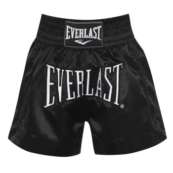 Everlast Thai Shorts - Black/Back