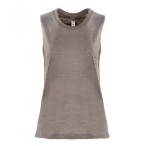 Next Level Womens/Ladies Festival Sleeveless Tank Top (M) (Ash)