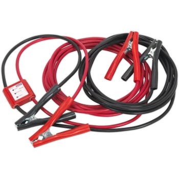 Sealey PROJ/12/24 Battery Booster Cable Jump Leads Electronics Protection 7m