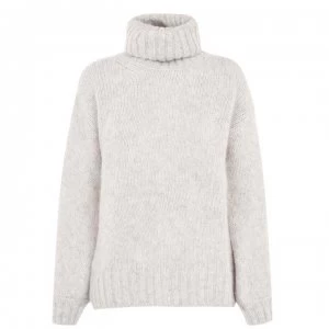 Gant Yarn Turtle Neck Jumper - Cream 130