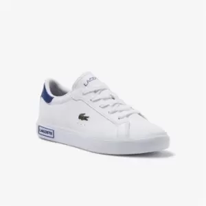 Lacoste Lacoste PowerCourt Trainers Junior Boys - White