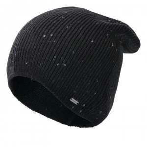 Dare2B Thesis II Ribbed Beanie - Black/Cloudy