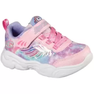 Skechers Girls Unicorn Storm Sports Lace Up Trainers Shoes UK Size 9 (EU 26)