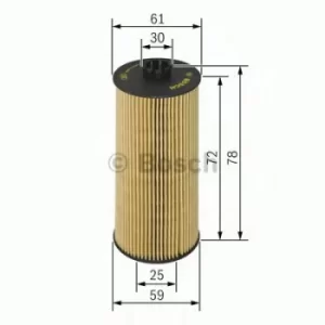 Bosch 1457429178 Oil Filter Element P9178