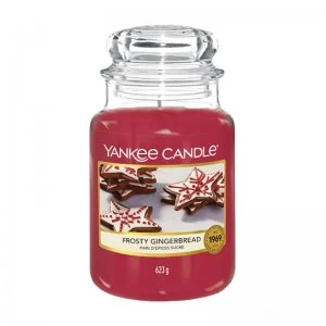 Yankee Candle Frosty Gingerbread Large Candle 623g