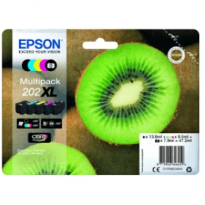 Epson 202XL Kiwi Black & Colour Ink Cartridge