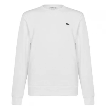 Lacoste Basic Fleece Sweatshirt - Blanc 800