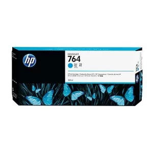 HP 764 Cyan Ink Cartridge