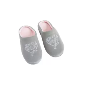 Said with Sentiment Womens Mum Slippers Large