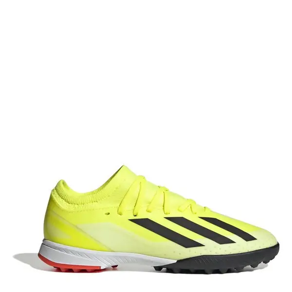 adidas X Crazyfast League Childrens Astro Turf Football Boots - Yellow C10