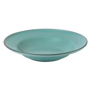 Royal Doulton Gordon Ramsay Teal Blue Pasta Bowl 25cm Blue