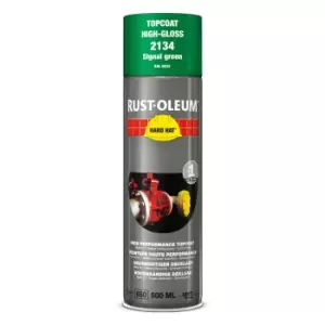 Rust Oleum Hard Hat Metal Spray Paint Signal Green 500ml