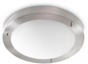 Philips myBathroom Salts Ceiling Light - Matt Chrome.