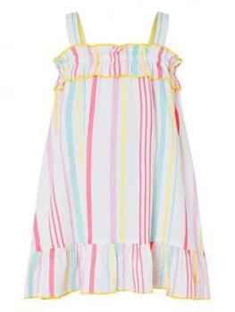 Monsoon S.E.W. Baby Girls Sorbet Dress - Multi, Size 12-18 Months