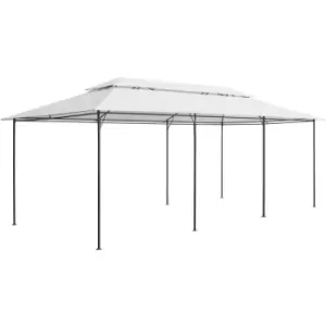 Vidaxl - Gazebo 600x298x270cm White 180g/m² White