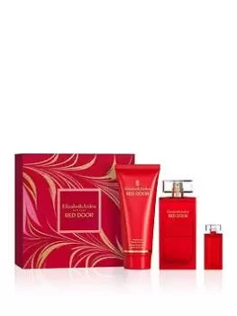 Elizabeth Arden RED DOOR Eau de Toilette 50ml 3 Piece Gift Set, Multi, Women