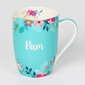 Vintage Boutique Ceramic Mug - Pam (Pack of 2)