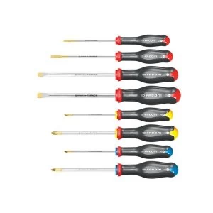 Facom Protwist Screwdriver Set, 8 Piece SL/PH/PZ