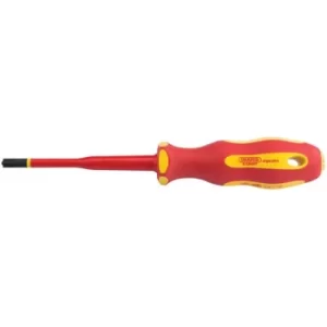 Draper Ergo Plus&amp;#174; Extra Slim PZ/SL Type VDE Screwdriver, No. 2 x 100mm