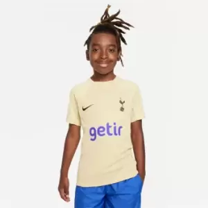 Nike Tottenham Hotspur Strike Top 2023 2024 Juniors - Gold