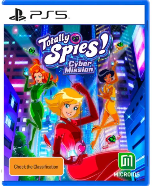 Totally Spies Cyber Mission PS5 Game