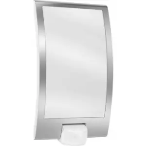 Steinel L 22 S 009816 Outdoor wall light (+ motion detector) Energy-saving bulb, LED (monochrome) E-27 60 W Stainless steel